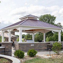 Victoria Vinyl Pavilion 14' x 24' (6-Posts)