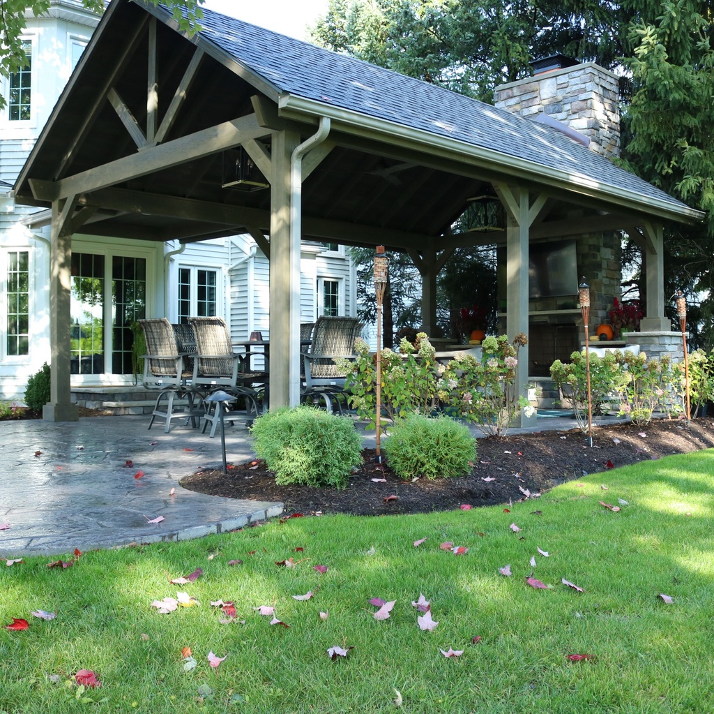 Breckenridge Wood Pavilion 18' x 24'