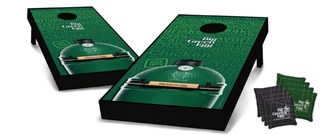 Custom Bean Bag Toss Game, includes 8 bags and carry case