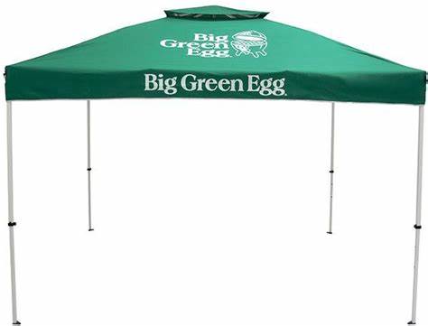 Pop-Up Tent, Heavy-duty Steel Frame with Big Green Egg Branded Canopy (10′ x 10′ / 3m x 3m)