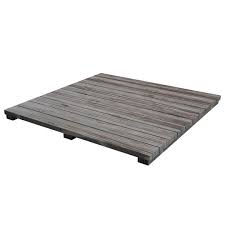 Distressed Acacia Insert for Modular Nest System