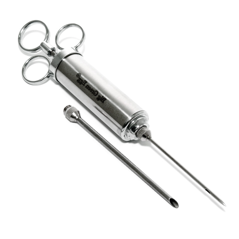 Professional Grade Flavor Injector, Stainless, Double Hole Design