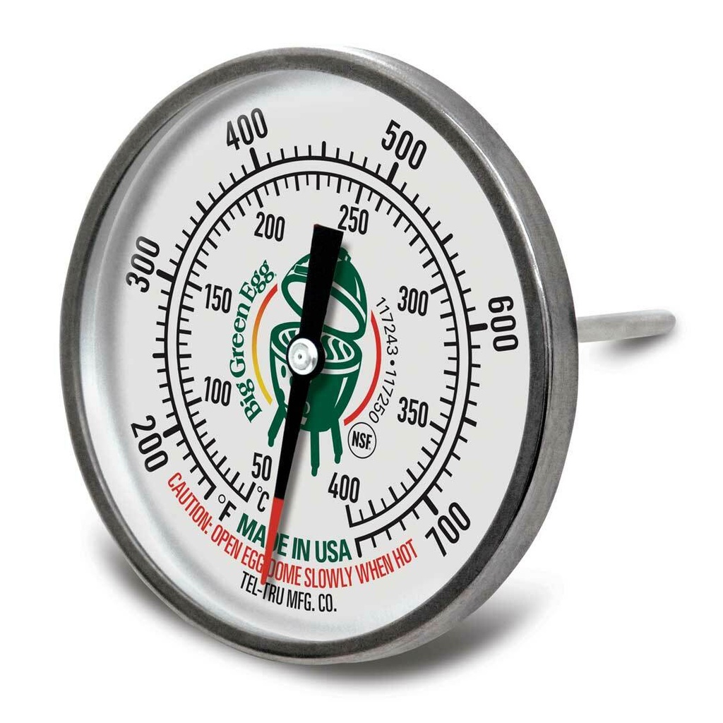 External Temperature Gauge LARGE DIAL 3"/8cm (750°F / 400°C) (fits all except Mini)
