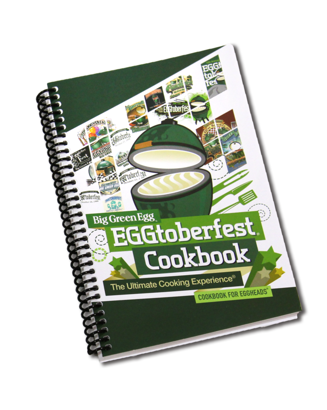 EGGtoberfest Cookbook, 112 pages, spiral bound softcover