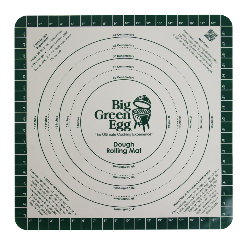 Silicone Pizza Dough Mat with Recipe
