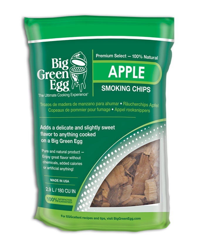 Premium Kiln Dried Apple Wood Smoking Chips (2.9 L/180 cu in)