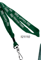 BGE 100% Cotton Single Clip Lanyard