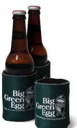 BGE Insulated Beverage Koozies® - green w/white logo