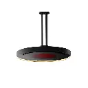 Bromic Heating Eclipse Smart-Heat 28" 2900 Watt Dual Element 240V Electric Infrared Heater with Twin Pole