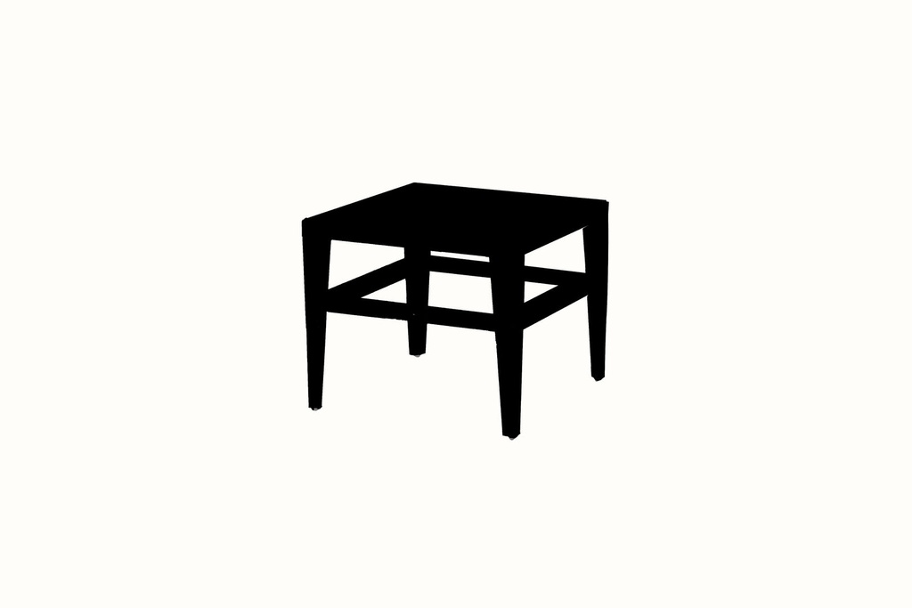 Malibu 39" Square Coffee Table