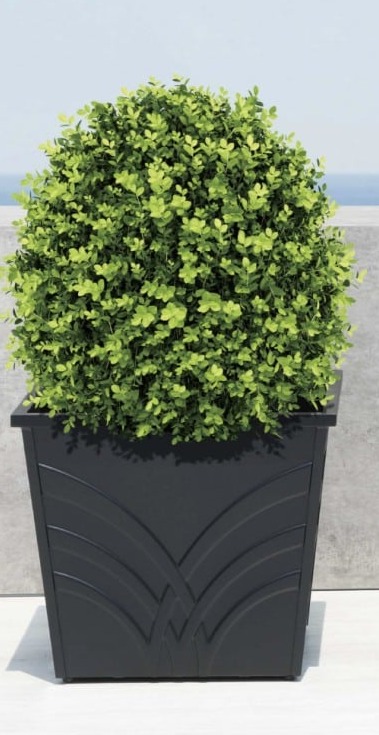 Palm 18" Small Square Planter Box
