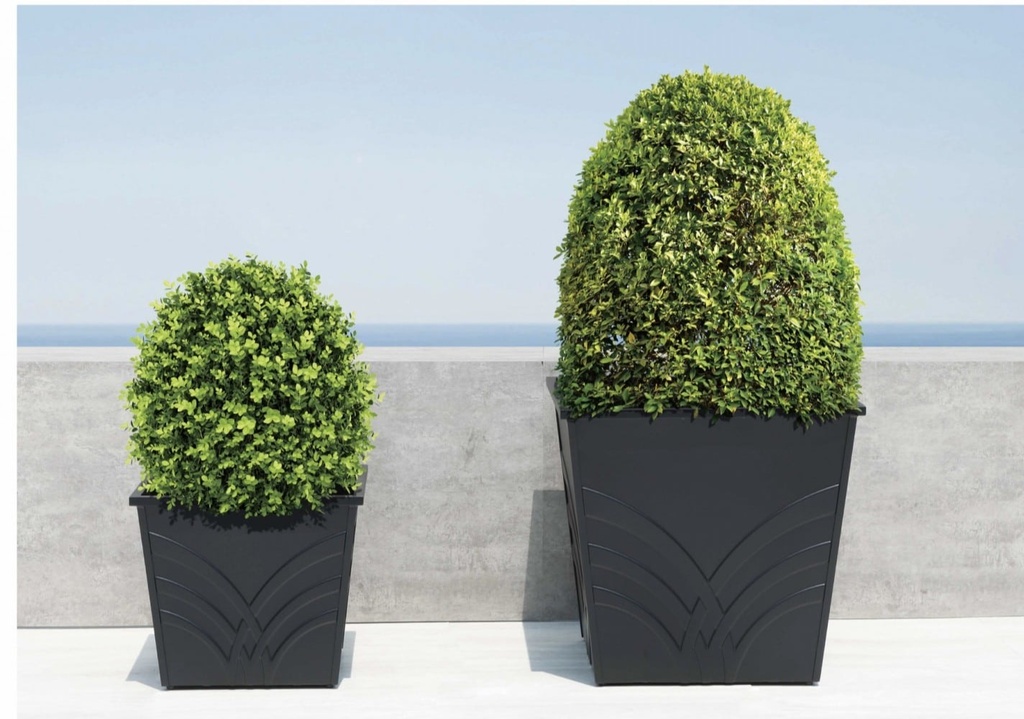 Palm 2 Pack Planter Box 1 - 18" & 1 - 24"