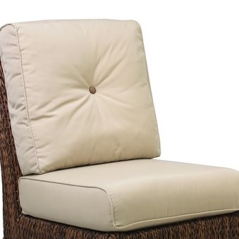 Antigua Armless Chair Cushion