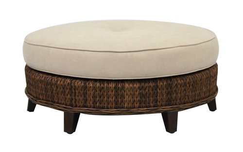 Antigua 42" Round Ottoman