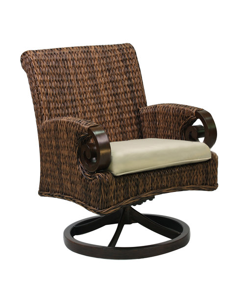 Antigua Dining Swivel Rocker