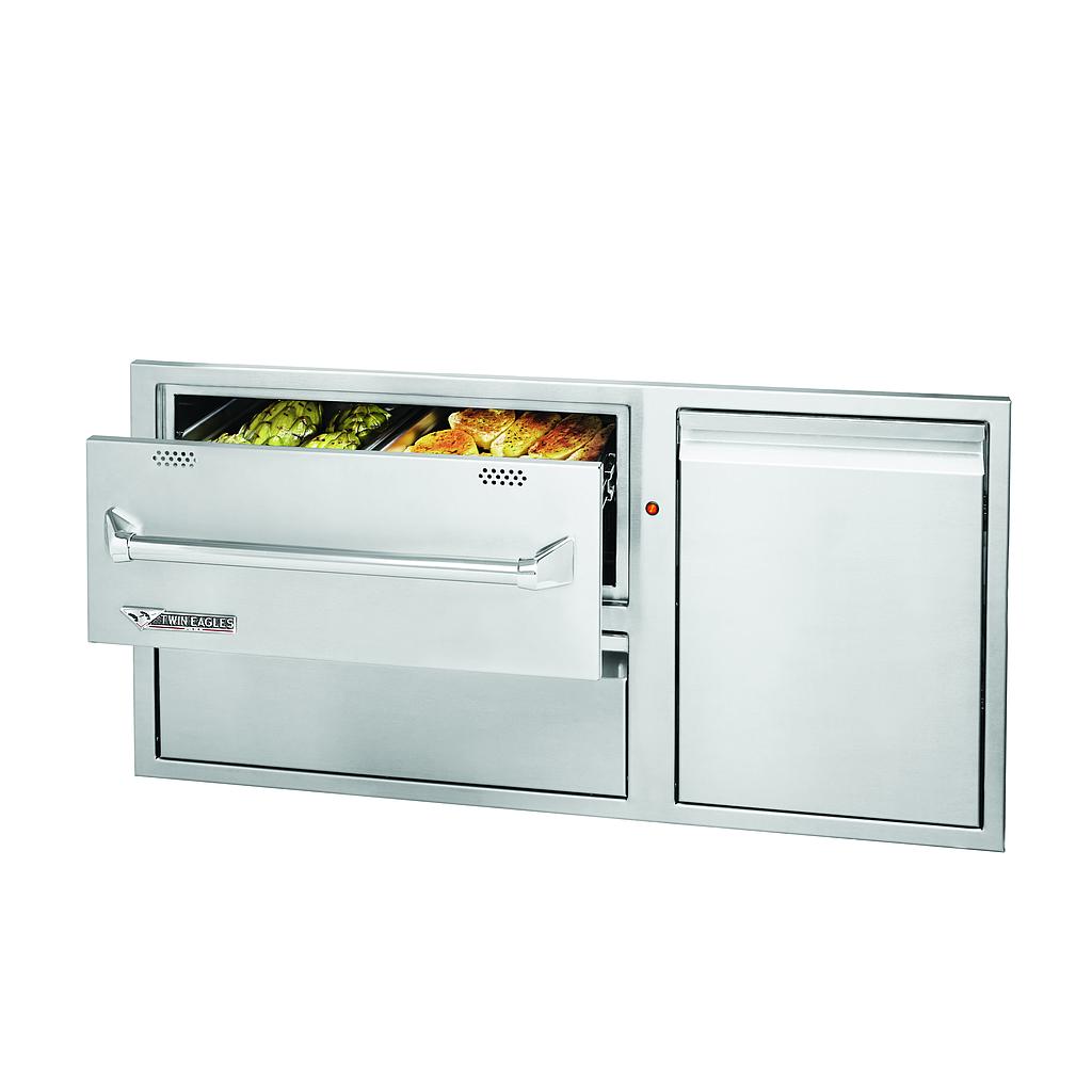 Twin Eagles 42" Warming Drawer Combo