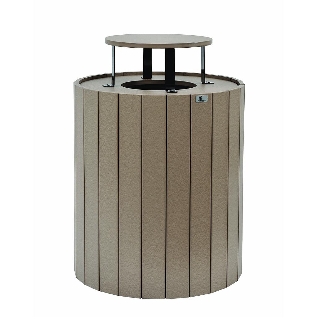 Rain Guard for Round Trash Can