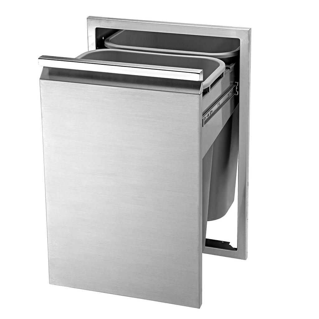 Twin Eagles 18" Double Tall Trash Drawer