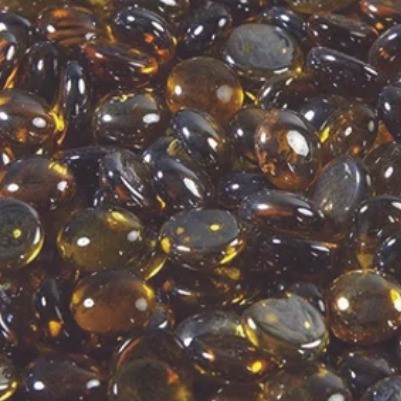 Amber Crystal Fire Gems