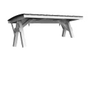 Vinyl A-Frame Roof