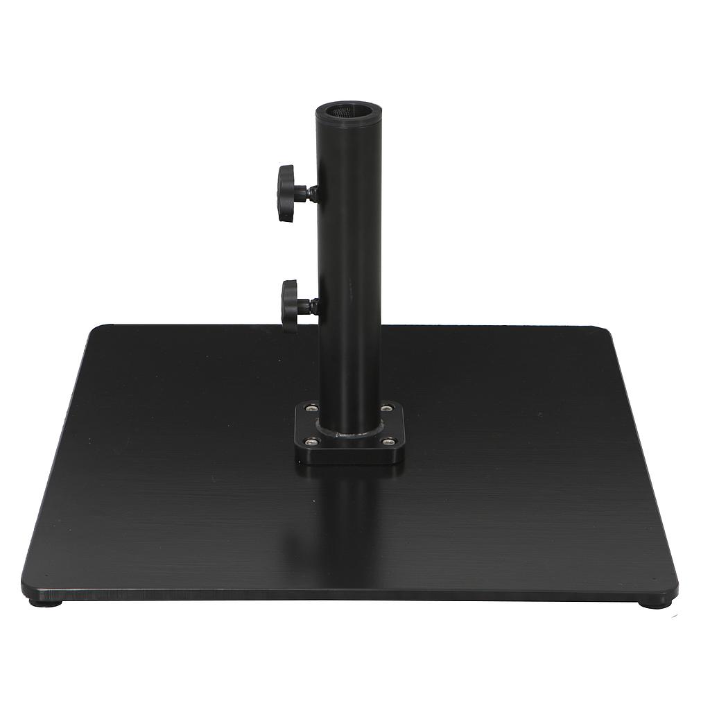 21" Square Steel Plate Umbrella Base