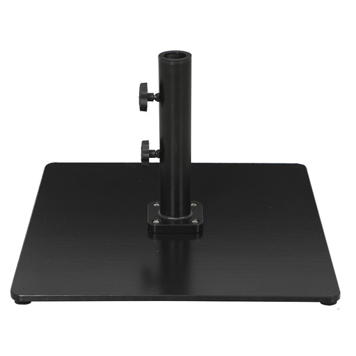 21&quot; Square Steel Plate Umbrella Base