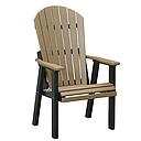[PCTC2400BK] Comfo Back Deck Chair (Black)