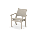 [9N06A] Dune MGP Sling Stacking Cafe Chair (Snow MGP, A Fabric)
