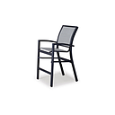 Kendall Sling Balcony Height Stacking Arm Chair