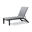 Kendall Sling Lay-Flat Stacking Armless Chaise