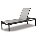 Kendall Sling Lay-Flat Stacking High Bed Armless 18" Chaise