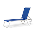 Gardenella Sling 16" Four-Position Lay-Flat Stacking Armless Chaise