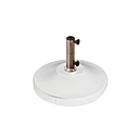 Umbrella Base 24" Round Weighted Base w/ Wheels 120 lbs.