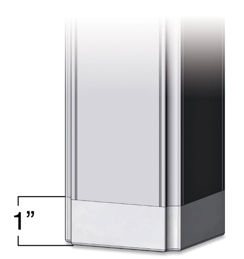 Furniture Accessories Tall Leg Plugs for ADA-compliance (Set of 4)