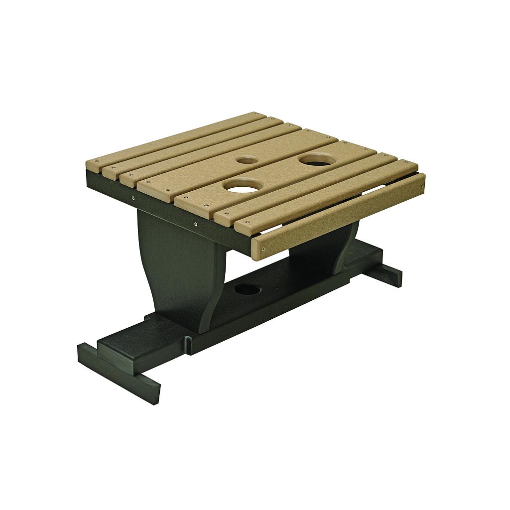 Gliding Settee Table