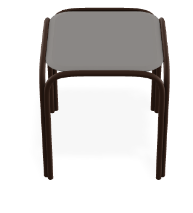 Marine Grade Polymer 17.5" Square Side Table