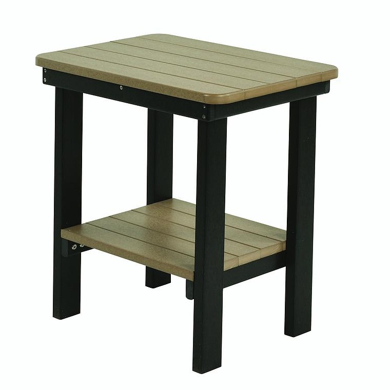 Rectangular End Table Dining Height