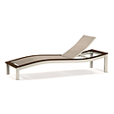 Bazza Sling Four-Position Contour Armless Chaise