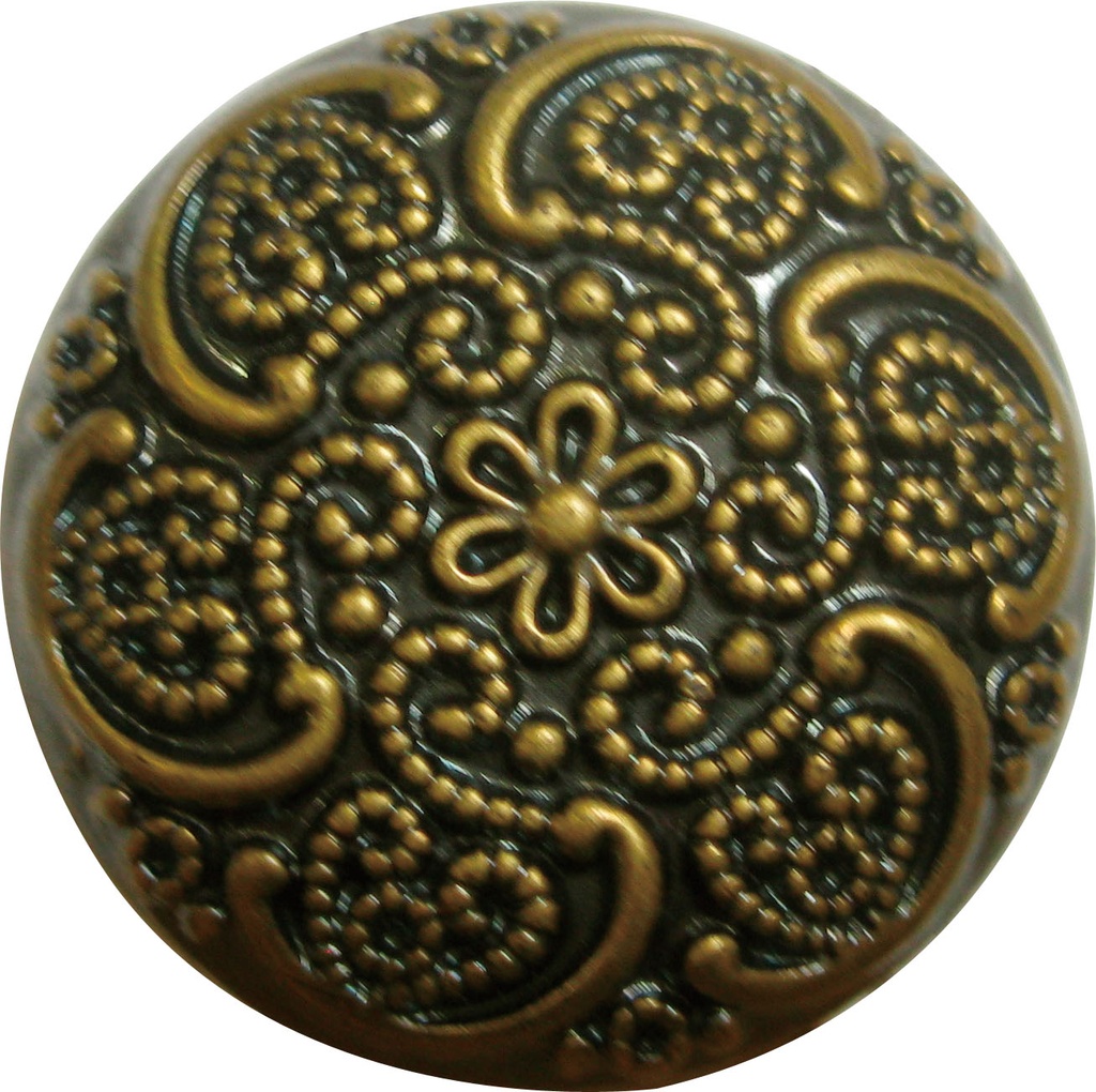 Decorative Buttons Wessex Antique Brass