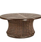 Monticello Round Woven Coffee Table