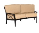 Andover Cushion Crescent Love Seat