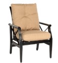 Andover Cushion Rocking Dining Arm Chair