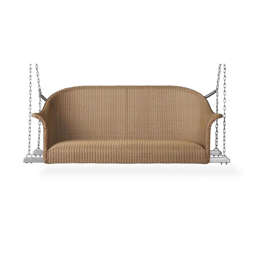 All Seasons Settee Swing with Padded Seat