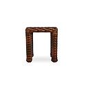 [38016] Contempo 16&quot; Square Stool/End Table