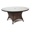 Grand Traverse 60" Round Umbrella Dining Table