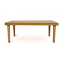 Hamptons 73" Rectangular Dining Table