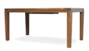 Universal Teak 63-84" Butterfly Leaf 
Umbrella Dining Table