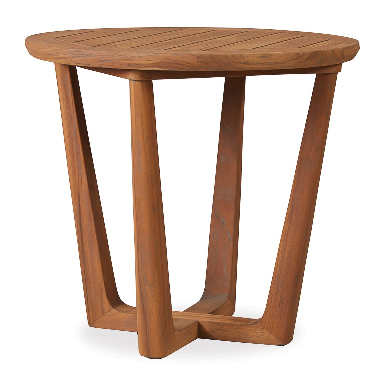 Universal Teak 24" Round End Table