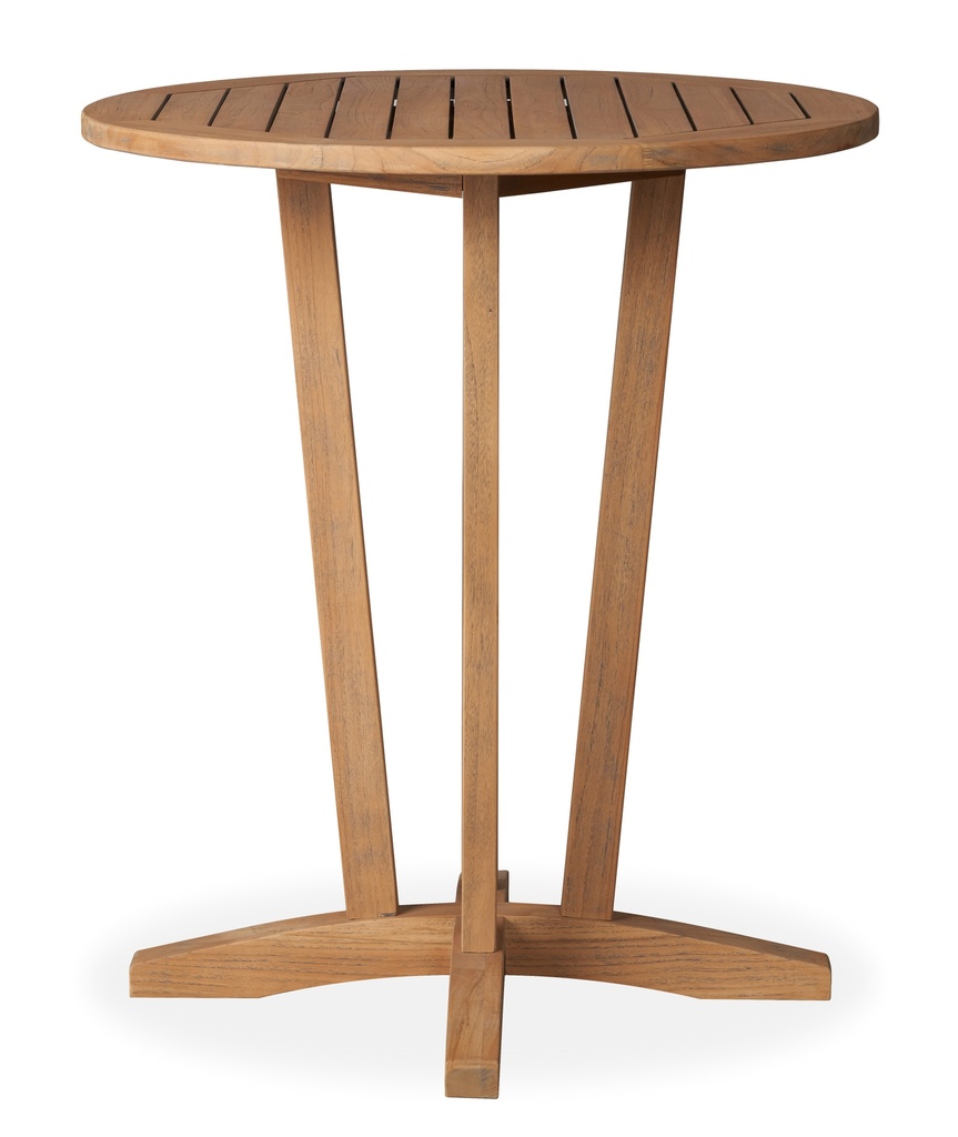Universal Teak 30" Round Bar Table