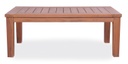 Universal Teak 45" Rectangular Cocktail Table